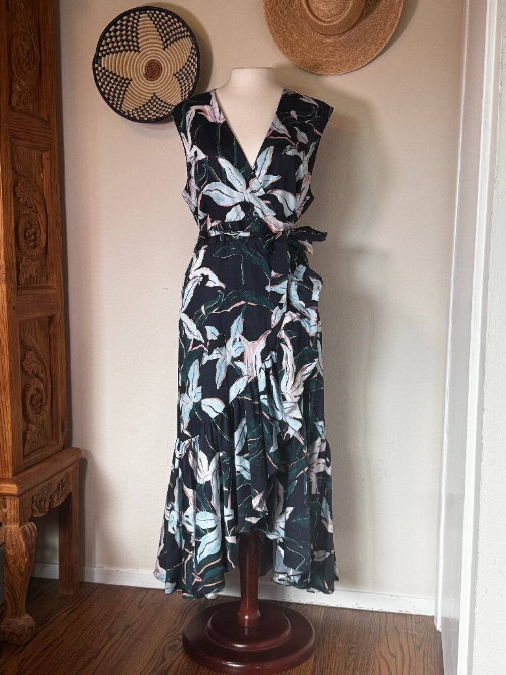 Tory Burch Wrap Dress Floral